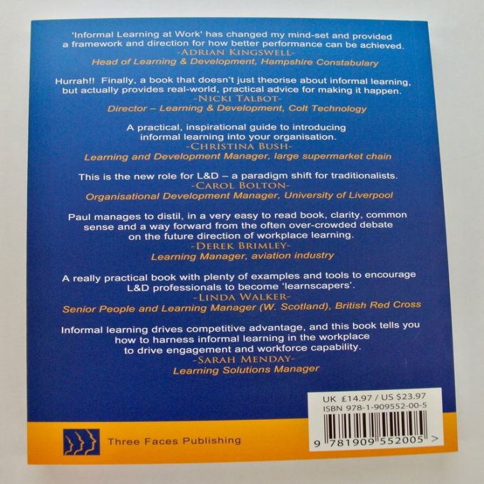 Informal Learning At Work by Paul Matthews